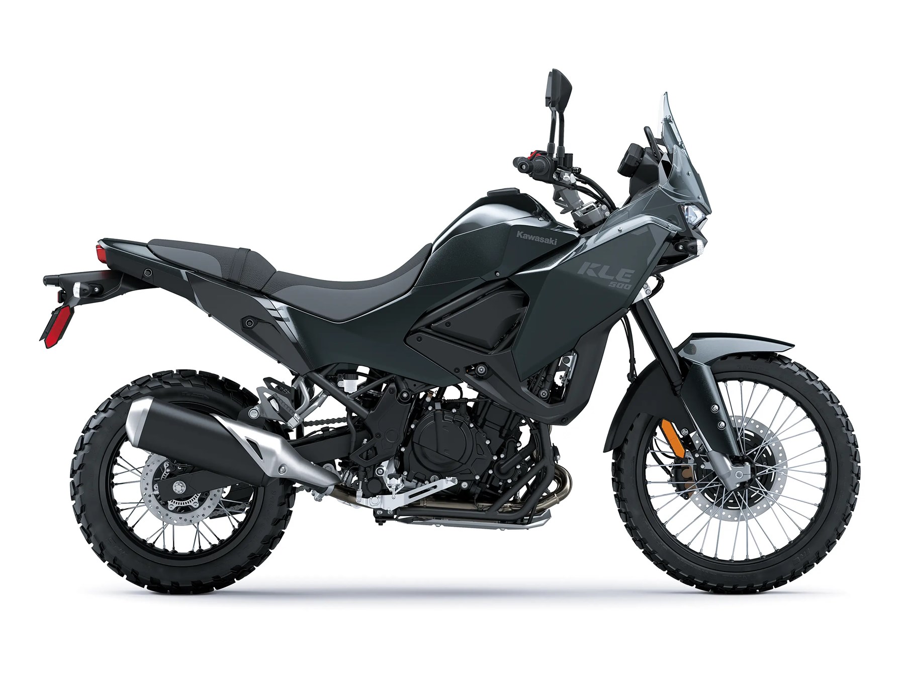 KLE 500 side profile